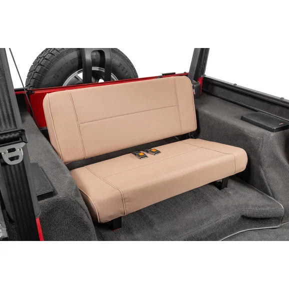 Load image into Gallery viewer, Rugged Ridge Fixed Vinyl Rear Seat for 76-95 Jeep CJ &amp; Wrangler YJ
