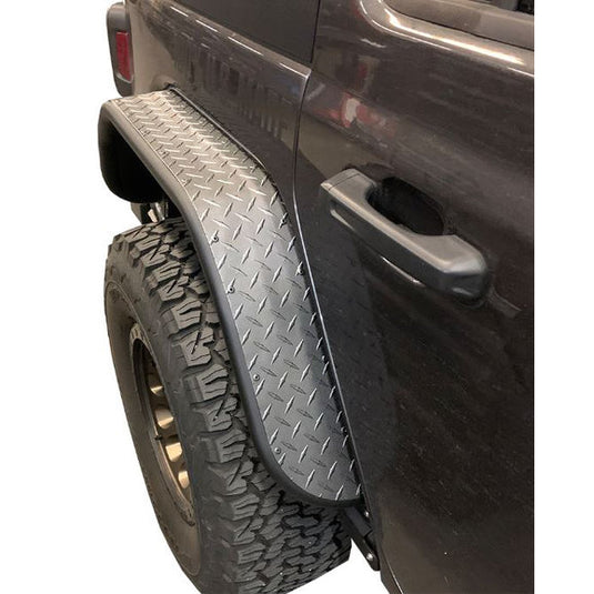 Warrior Products Tube Fender Flares for 18-24 Jeep Wrangler JL