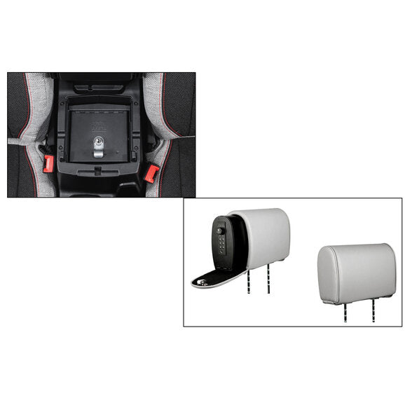 Load image into Gallery viewer, Tuffy Security Console Insert with Headrest Safe Slide for 18-24 Jeep Wrangler JL &amp; Gladiator JT
