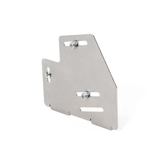 Quadratec CB Radio Mounting Bracket in Stainless Steel for 97-06 Jeep Wrangler TJ & Unlimited with Factory Center Console