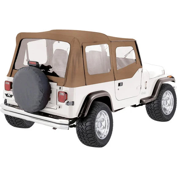 Load image into Gallery viewer, Rampage Products Replacement Soft Top with Skins for 88-95 Jeep Wrangler YJ
