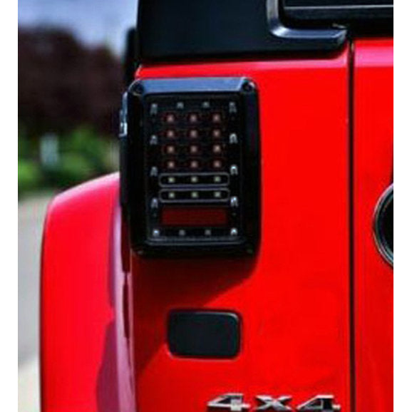 Load image into Gallery viewer, Quake LED Tempest Series LED Tail Light Kit for 07-18 Jeep Wrangler JK
