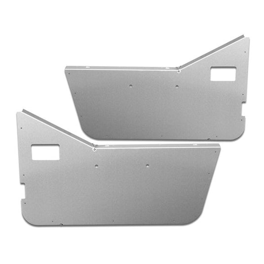 Warrior Products Door Panel Inserts for 76-95 Jeep CJ7 & Wrangler YJ with Half Steel Doors