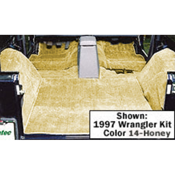 Load image into Gallery viewer, Seatz Manufacturing Seatz Deluxe Cut Pile Carpet Set for 76-95 Jeep CJ7 &amp; Wrangler YJ
