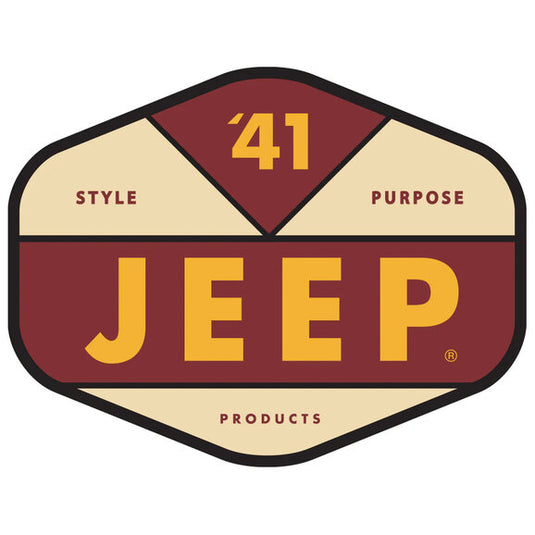 Jeep Merchandise Jeep Hex Sticker