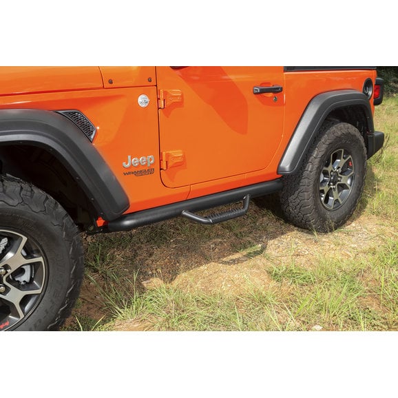 Load image into Gallery viewer, Rugged Ridge 11596.03 Spartan Nerf Bars for 18-24 Jeep Wrangler JL 2 Door
