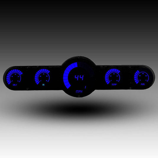 Intellitronix 5.5 Gauge Universal Analog Bar Graph Panel