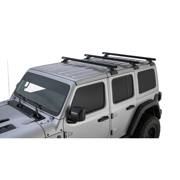 Load image into Gallery viewer, Rhino-Rack HD 59&quot; 3-Bar Backbone Roof Rack for 18-20 Jeep Wrangler JL Unlimited with Hardtop
