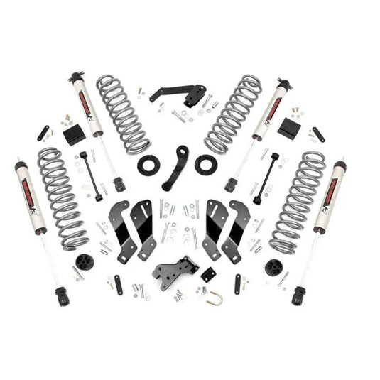 Rough Country 3.5in Suspension Lift Kit with Control Arm Drop for 07-18 Jeep Wrangler Unlimited JK