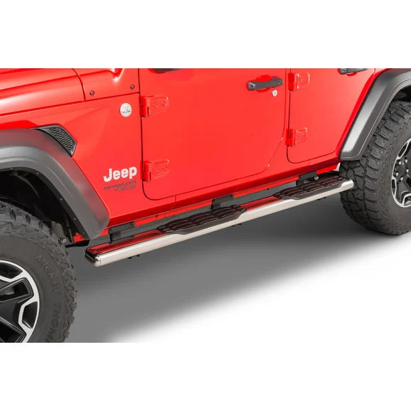 Load image into Gallery viewer, Go Rhino 1000 Series 5&quot; Side Steps for 18-20 Jeep Wrangler JL Unlimited
