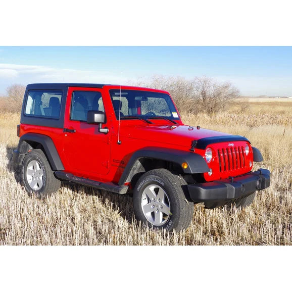 Load image into Gallery viewer, Focus Auto Design Inc. HD7W07 FormFit Hood Protector for 07-18 Jeep Wrangler JK
