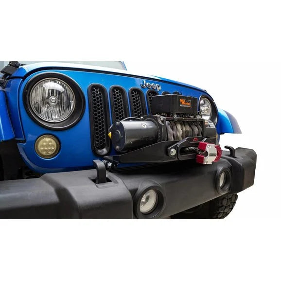 Load image into Gallery viewer, Paramount Automotive 81-10104 External Winch Plate for 07-18 Jeep Wrangler JK
