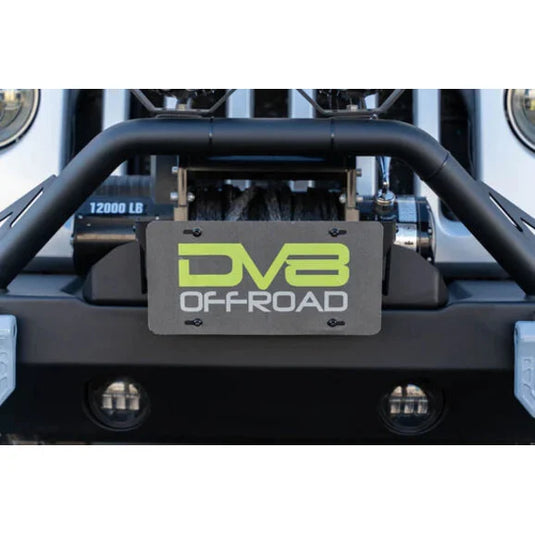 DV8 Offroad LPBM-02 Fairlead Mounted Flip-Up License Plate Bracket