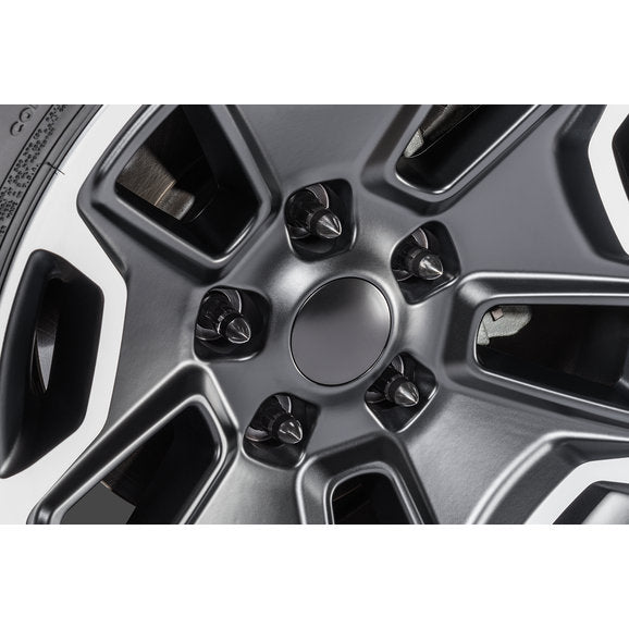 Load image into Gallery viewer, Rugged Ridge 16715.25 Bullet Style Lug Nut Kit in Black for 87-18 Jeep Vehicles
