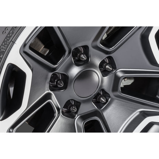 Rugged Ridge 16715.25 Bullet Style Lug Nut Kit in Black for 87-18 Jeep Vehicles