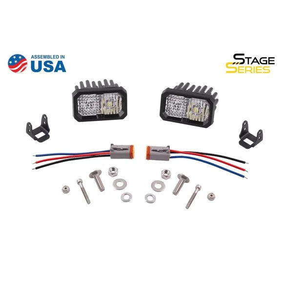 Load image into Gallery viewer, Diode Dynamics Stage Series 2&quot; SSC2 Rectangular LED Pod Pair
