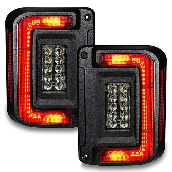 Load image into Gallery viewer, Oracle Lighting 5891-504-T Flush Mount Tail Lights for 07-18 Jeep Wrangler JK
