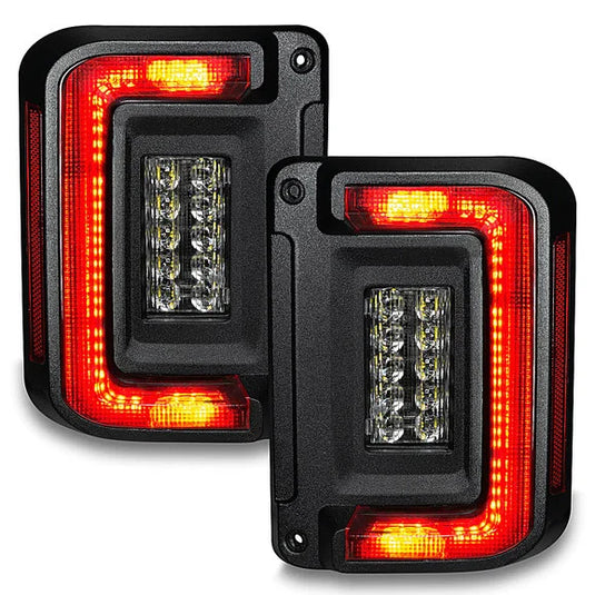 Oracle Lighting 5891-504-T Flush Mount Tail Lights for 07-18 Jeep Wrangler JK