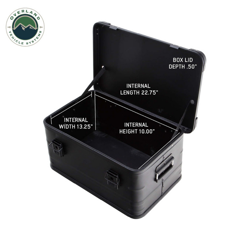 Load image into Gallery viewer, Aluminum Box Storage 53QT
