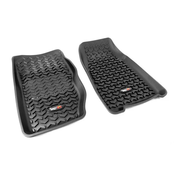 Rugged Ridge 12920.25 All Terrain Front Floor Liner Pair for 84-01 Jeep Cherokee XJ