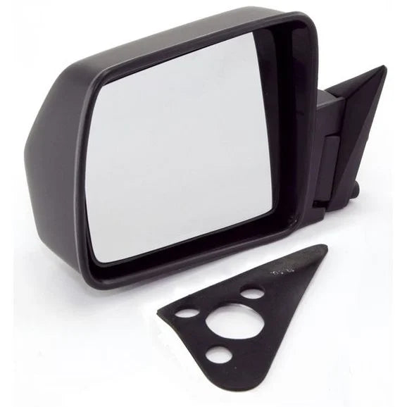 OMIX 12035.09 Driver Side Mirror in Black for 84-96 Jeep Cherokee XJ