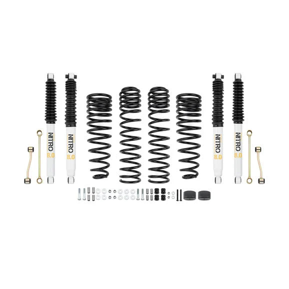 Load image into Gallery viewer, Quadratec Maximum Duty 2.5&quot; Coil Spring Suspension Lift Kit for 20-24 Jeep Gladiator JT
