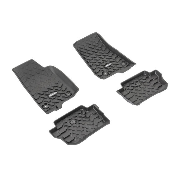 Load image into Gallery viewer, Quadratec Ultimate All Weather Floor Liners for 18-24 Jeep Wrangler JL 2-Door
