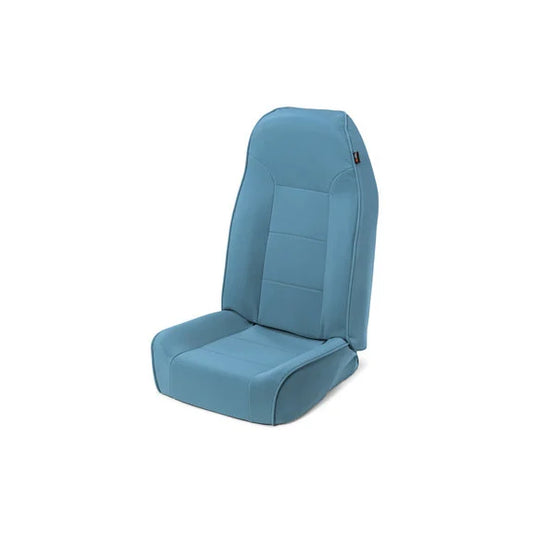 Rugged Ridge Premium High-Back Bucket Seat in Black Denim for 76-02 Jeep CJ, Wrangler YJ & TJ