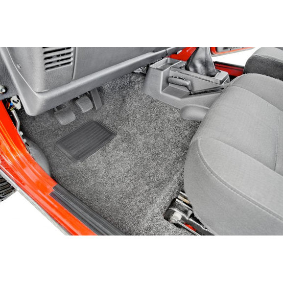 Load image into Gallery viewer, Bedrug Premium Carpeted Front Floor Covering for 97-06 Jeep Wrangler TJ &amp; Unlimited
