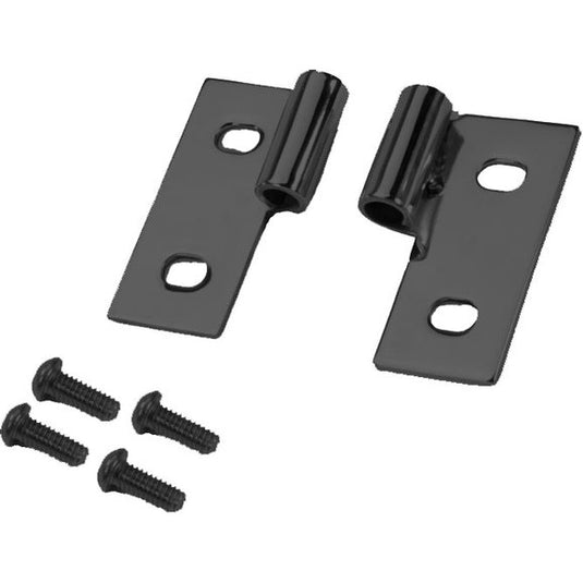 Rampage Products Stainless Steel Lower Door Hinge Bracket Set for 76-06 Jeep CJ & Wrangler YJ, TJ, Unlimited