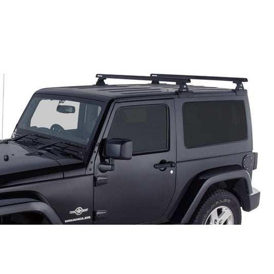 Rhino-Rack Heavy Duty 2-Bar Backbone Roof Rack for 07-18 Jeep Wrangler JK Hardtop