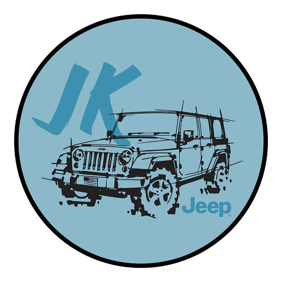 Load image into Gallery viewer, Jeep Merchandise 4&quot; Jeep Logo Circle Jeep Sticker
