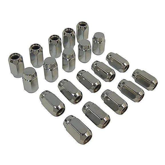 Crown Automotive 4005694K Chrome Lug Nut Kit for 77-86 Jeep CJ-5, CJ-7 and CJ-8