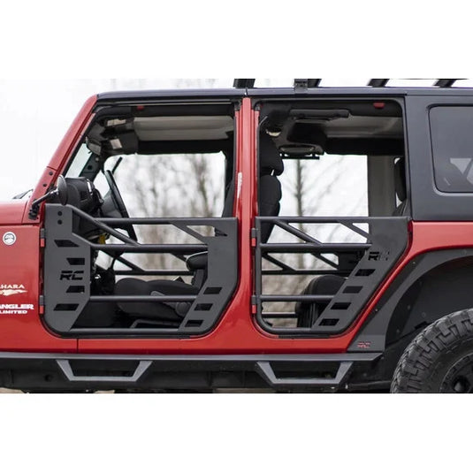 Rough Country 10586 Front Steel Tube Doors for 07-18 Jeep Wrangler JK