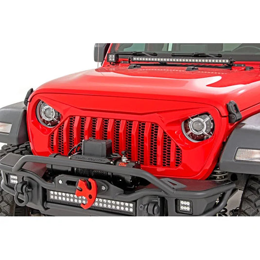 Rough Country RCH5300 9 Inch LED Halo Projector Headlights for 18-24 Jeep Wrangler JL & 20-24 Gladiator JT