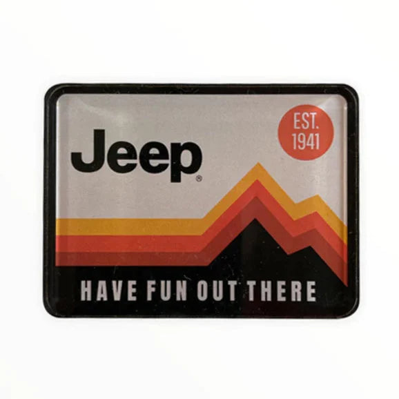 Jeep Merchandise MAG-HFOT Jeep Have Fun Out There Magnet