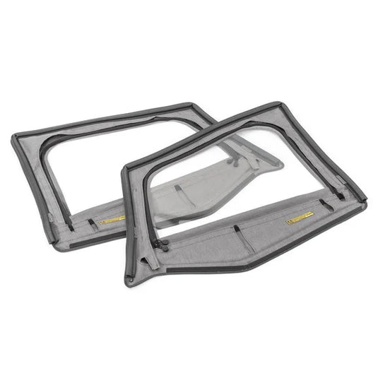 MasterTop Replacement Upper Door Pair for 88-95 Jeep Wrangler YJ