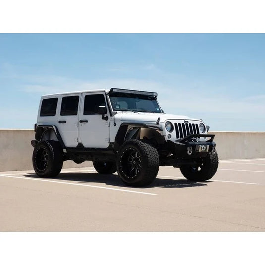 Road Armor Stealth Steel Fender Flares for 07-18 Jeep Wrangler JK