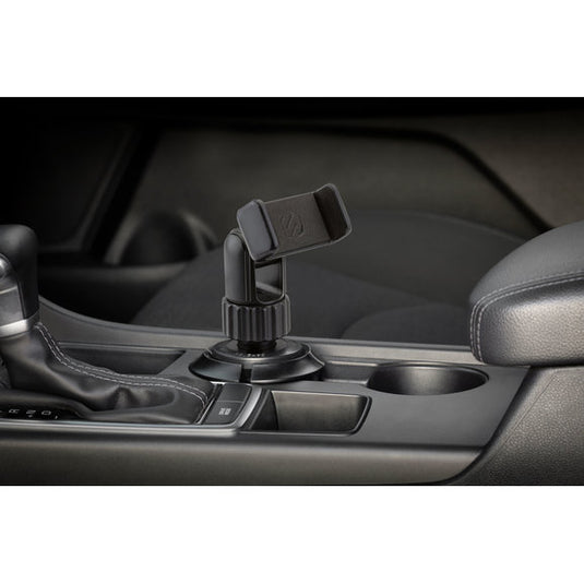 Scosche UHCUPM-SP1 QuickGrip Cup Holder Phone/GPS Mount with Adjustable Arms