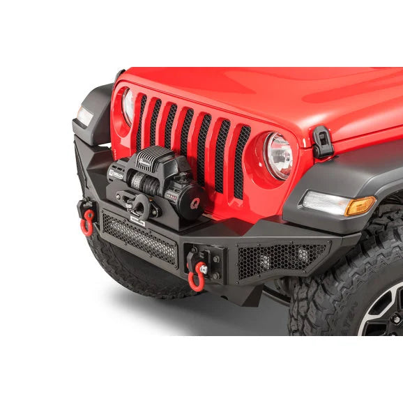 Load image into Gallery viewer, Go Rhino 331200T Rockline Winch Ready Front Bumper for 07-21 Jeep Wrangler JL, JK &amp; Gladiator JT
