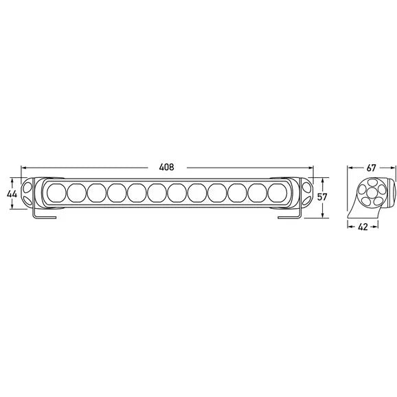 Load image into Gallery viewer, Hella 350 Series 16&quot; LED Light Bar
