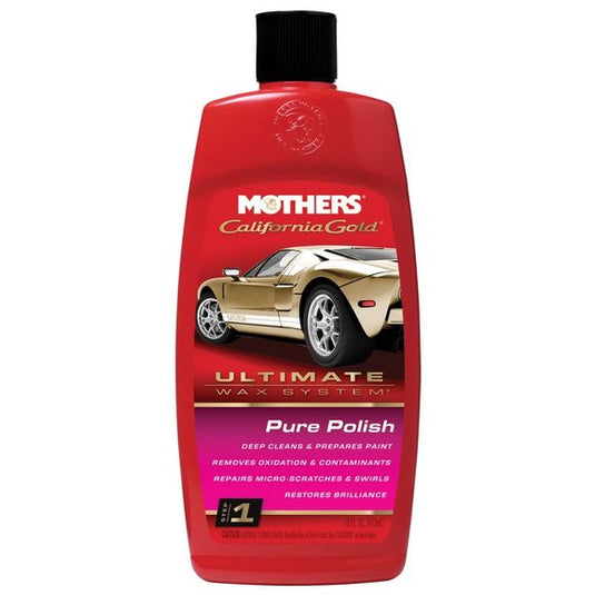 Mothers 07100 California Gold Pure Polish- Step 1