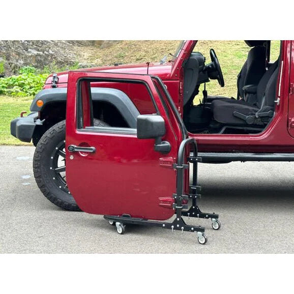 Load image into Gallery viewer, EZ 4X4 Door Holder Rolling Cart for 97-24 Jeep Wrangler &amp; Gladiator
