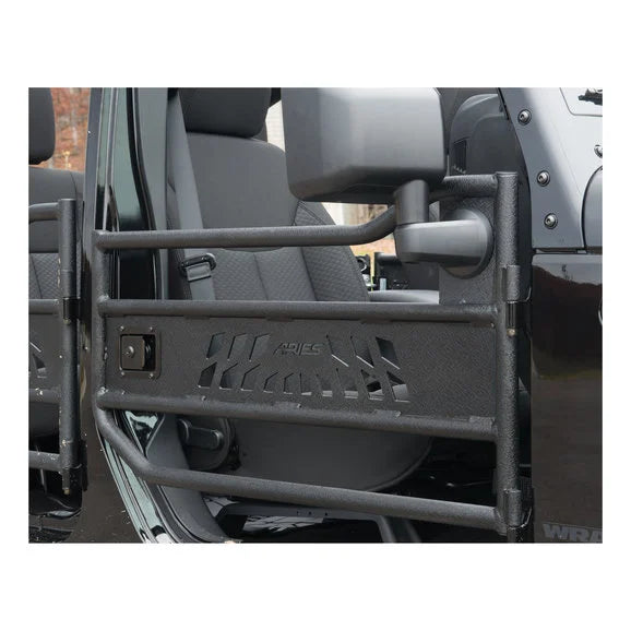 Load image into Gallery viewer, Aries AR15009 Front Tube Doors for 07-18 Jeep Wrangler JK
