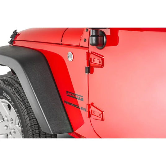 Tuffy 164-01 Security Products JK Security Door Locker for 07-18 Jeep Wrangler Unlimited JK 4 Door