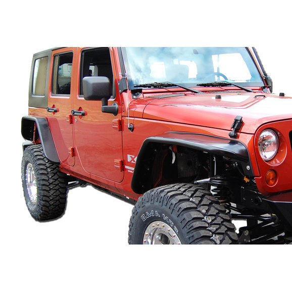 Load image into Gallery viewer, Warrior Products Tube Flare Kit for 07-18 Jeep Wrangler Unlimited JK 4 Door
