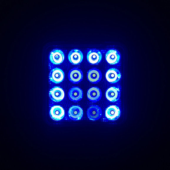 Load image into Gallery viewer, Quake LED QFR795 Fracture RGB 4&quot; Cube LED Spot Light- Single
