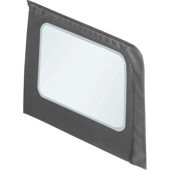 Mopar Clear Quarter Window in Black Twill for 13-18 Jeep Wrangler JK Unlimited