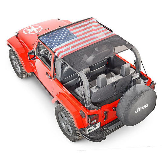 Vertically Driven Products KoolBreez Full Roll Bar Top for 07-09 Jeep Wrangler JK 2 Door