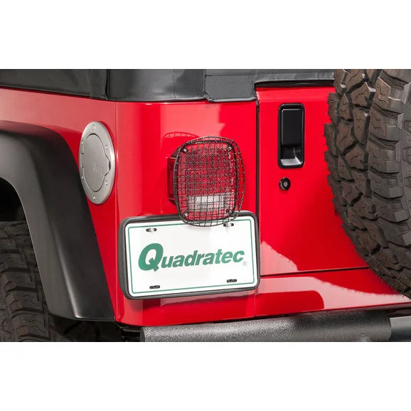 Load image into Gallery viewer, Rugged Ridge 11236.01 Black Mesh Light Guard Set for 97-06 Jeep Wrangler TJ &amp; Unlimited
